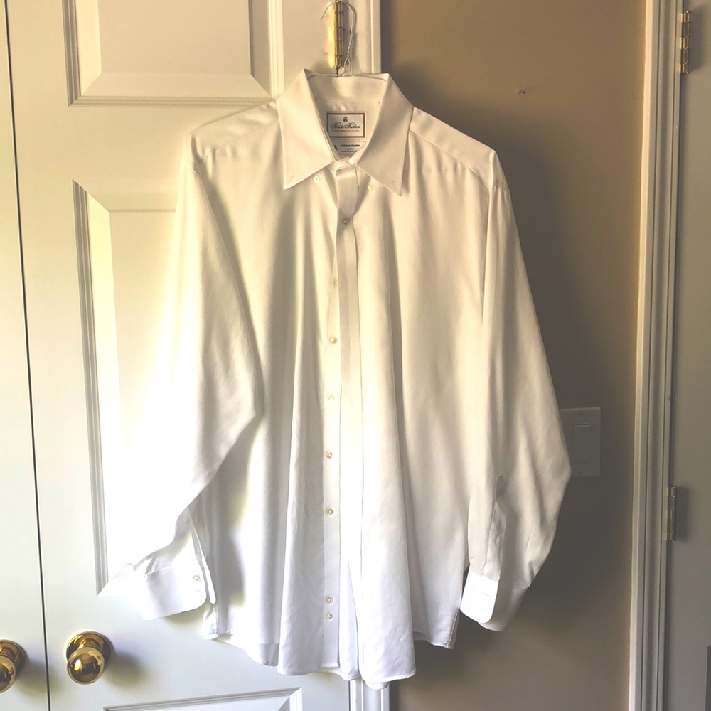 Brooks Brothers white dress shirt